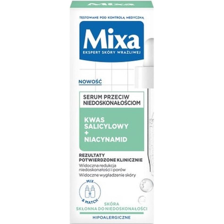 Mixa , Siero Viso, Acido Salicilico + Niacinamide (30 Ml)
