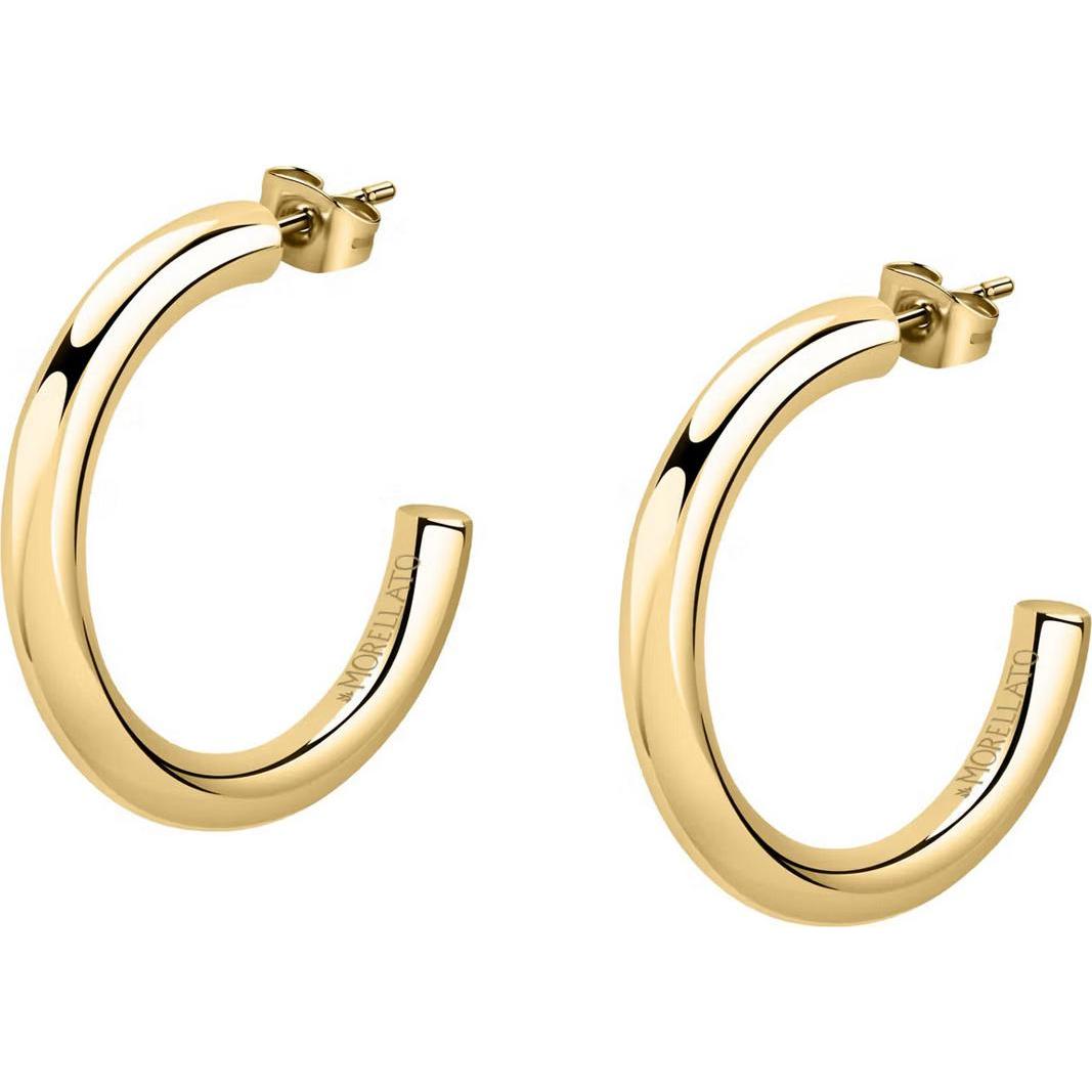 Morellato, Ohrringe, Creole Earrings + Gold, (Edelstahl)