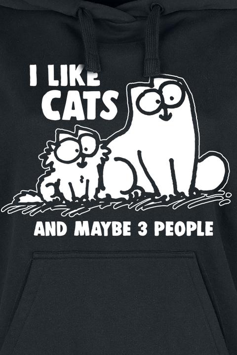 Produktbild Simons Cat I Like Cats And Maybe 3 People (M)