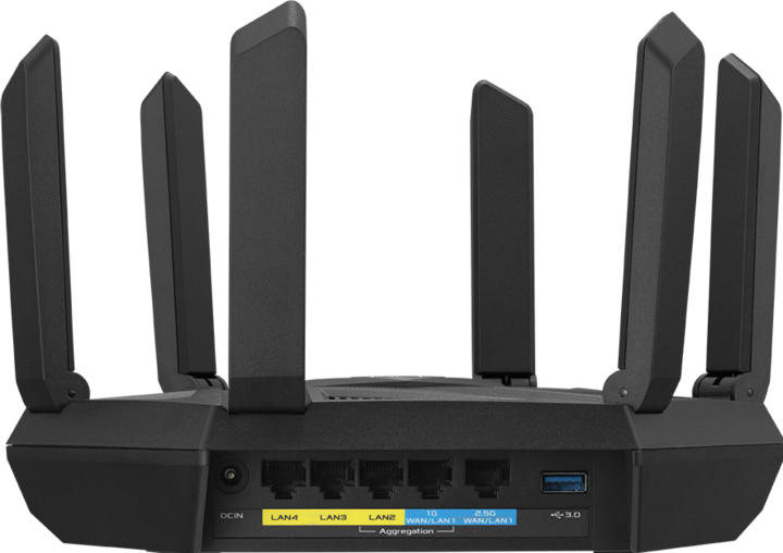 Actual product image ASUS WL Router RT-AXE7800 AiMesh