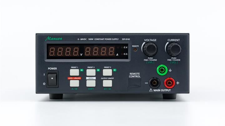Produktbild Manson Labornetzgerät SSP-8162 (0-84/ 0-5 A) mit