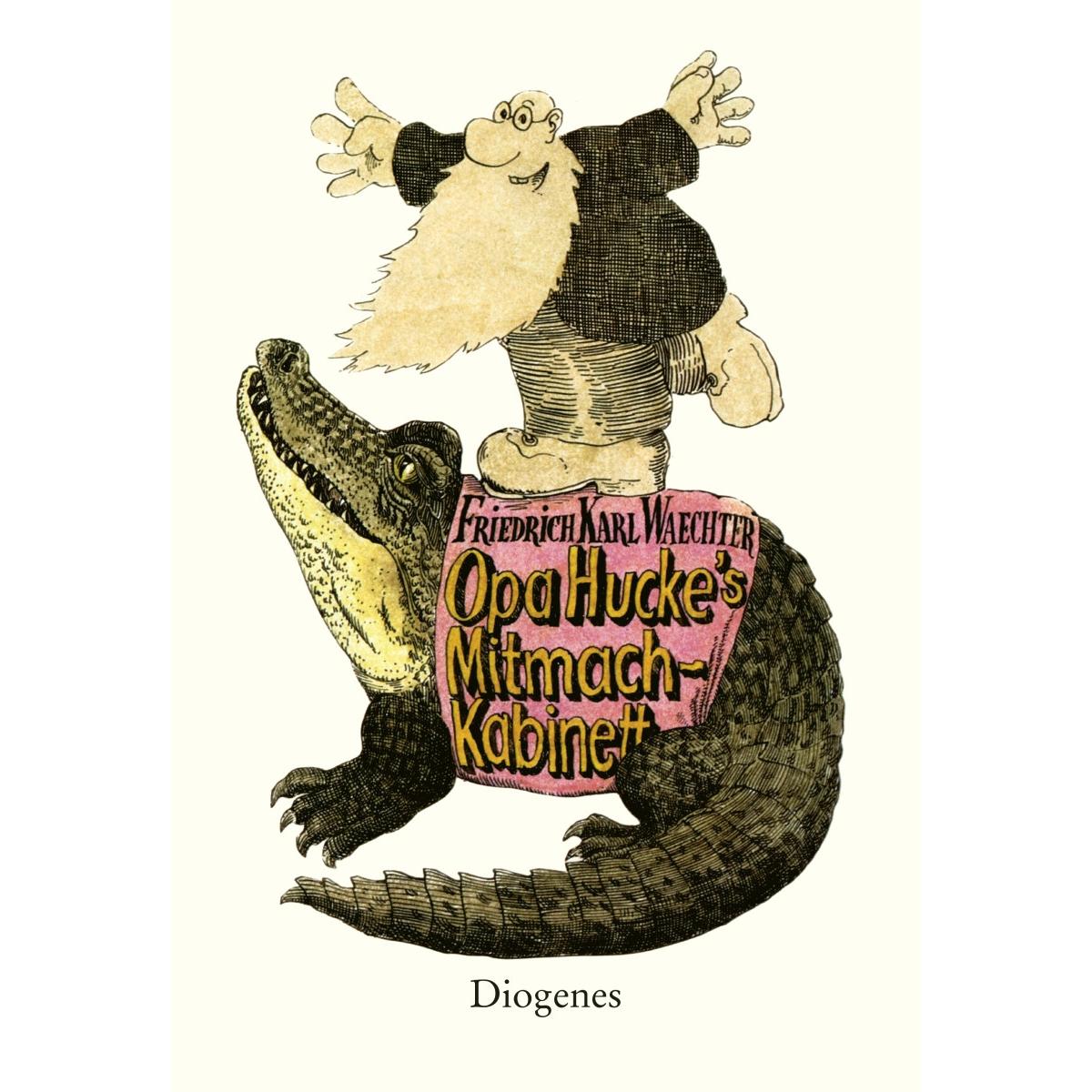 Opa Hucke's Mitmach-Kabinett, Kinderbücher von F.K. Waechter