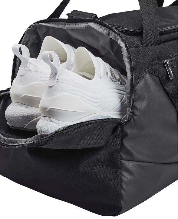 Productafbeelding Under Armour Undeniable 5.0 Bag, Zwart / Zwart / Metallic Zilver, 58 L (62,5 x 30,8 x 29 cm) (58 l)