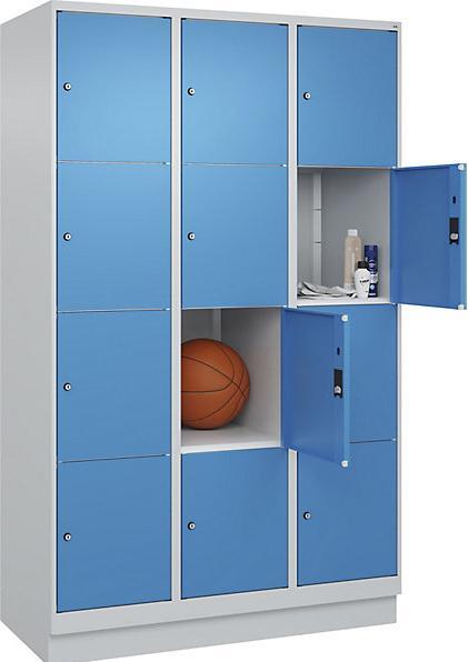 Light blue RAL 5012, Light grey RAL 7035