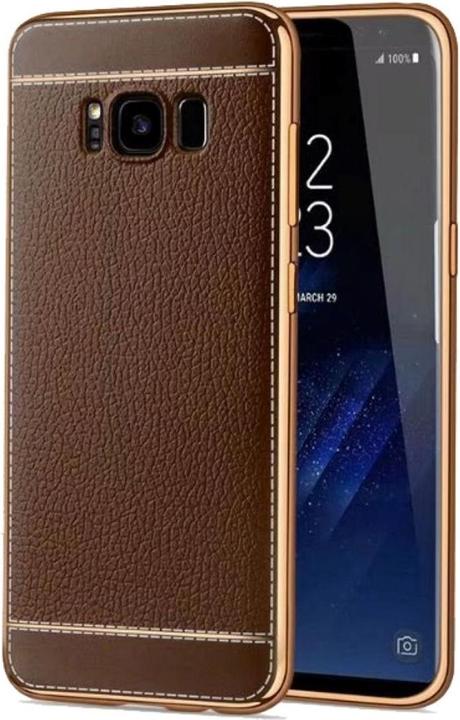 Produktbild König Design Handyhülle für Samsung Galaxy A5 (2017) Schutzcase Backcover Bumper Etuis Braun (Samsung Galaxy A5 (2017))