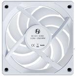 Actual product image Lian-Li UNI FAN CL Reverse Wireless Lüfter, 3er-Pack, 120mm, weiss (120 mm, 3 x)