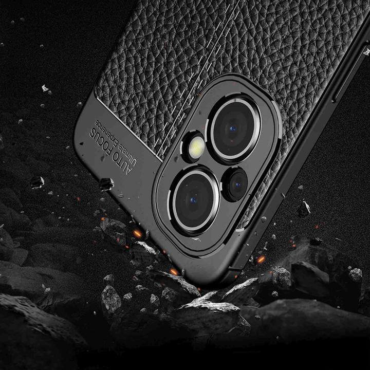 Produktbild Cadorabo TPU Cover Kunstleder Struktur (OnePlus Nord N200 5G)