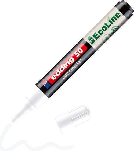 Actual product image Edding 50 EcoLine Lackmarker weiss 2,0 - 3,0 mm, 1 St. (1x)