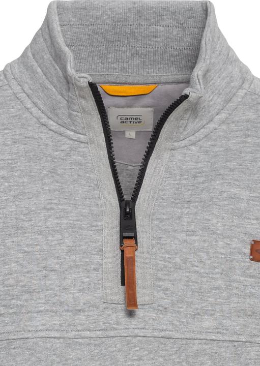 Produktbild Camel Active Sweatshirt mit Troyer-Kragen (L)
