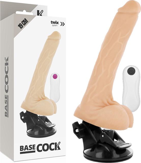 Actual product image Basecock Realistic Vibrator Remote Control Meat 19 cm