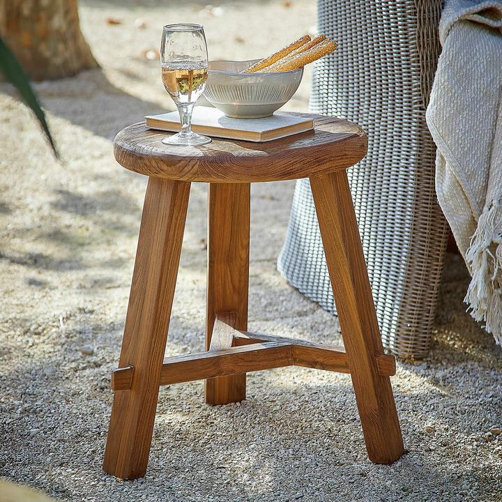 Produktbild Loberon Hocker Lorandon braun