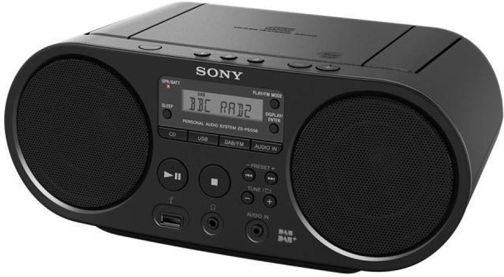 Produktbild Sony ZS-PS55B schwarz (DAB+, FM)