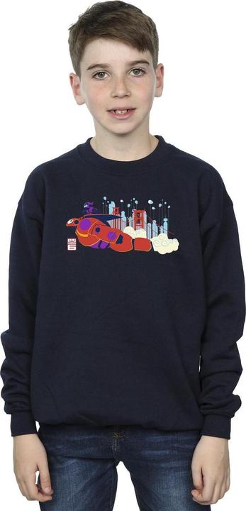 Produktbild Disney Big Hero 6 Baymax Hiro Bridge Sweatshirt Jungen (152, 158)
