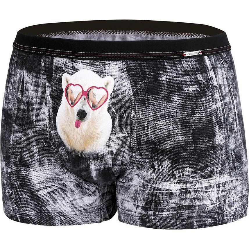 Corvette, Herren, Unterhosen, Boxershorts model 140281, Schwarz, (M)