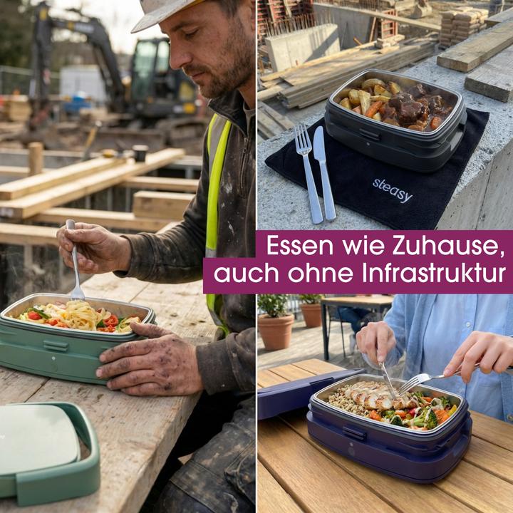 Productafbeelding Steasy-Shop Stevige elektrische lunchbox