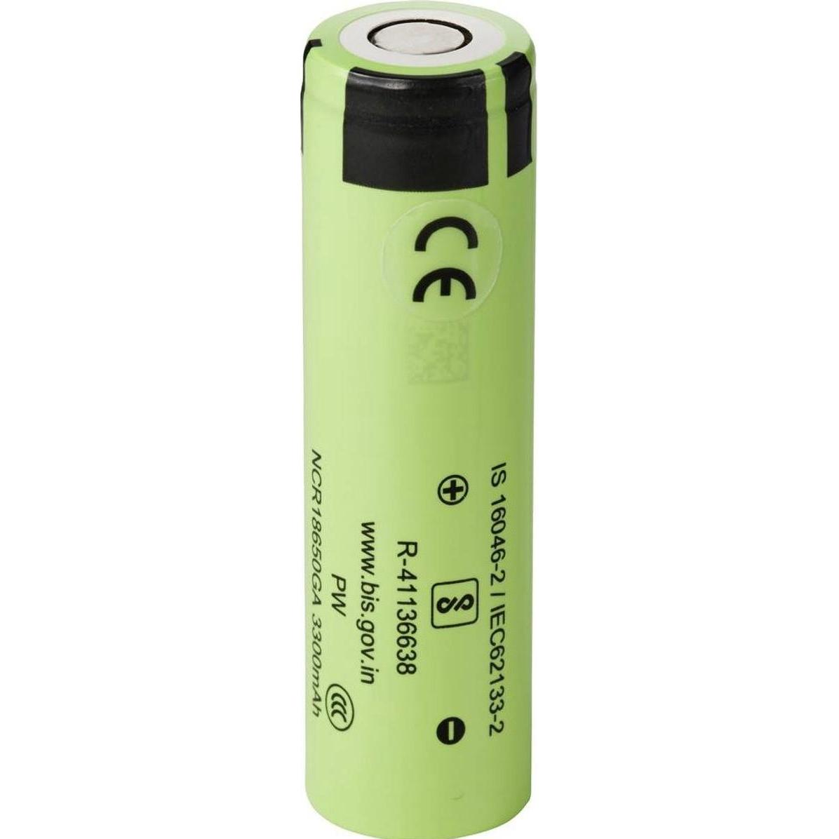 Panasonic NCR18650GA Spezial-Akku 18650 Flat-Top Lithium 3.6 V 3300 mAh (180 Stk., 18650, 3300 mAh),