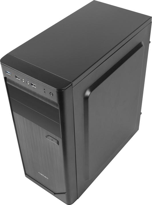 Produktbild Natec Bolita - Desktop - PC - Acrylnitril-Butadien-Styrol (ABS) - SPCC - Schwarz - ATX (ATX, mATX, Mini-ITX)