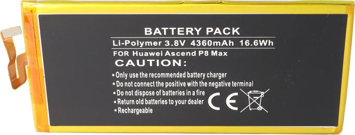 Actual product image AccuCell Akku Huawei Ascend P8 Max
