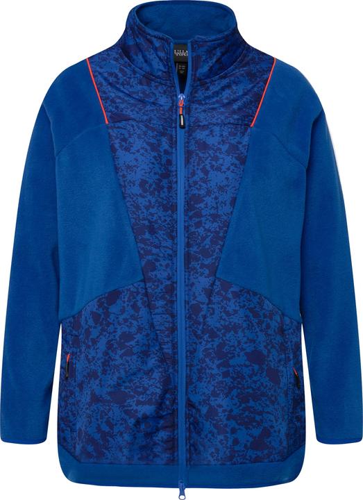 Actual product image Ulla Popken Patch Print Fleece Jacket (46, 48)
