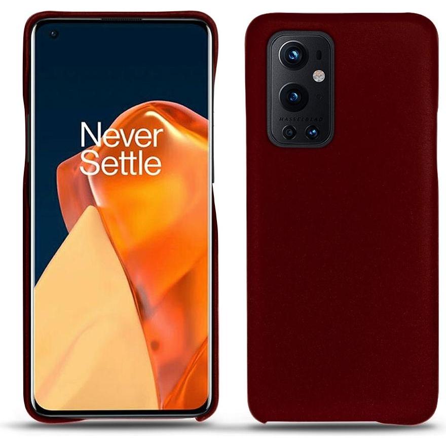 Noreve Lederschutzhülle (OnePlus 9 Pro), Smartphone Hülle, Rot
