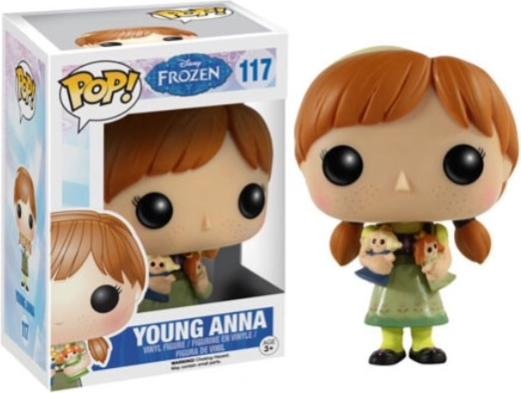 Actual product image Funko The Ice Queen Frozen: Young Anna Pop!