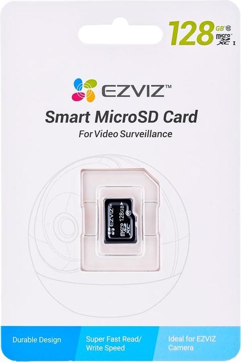 Immagine prodotto EZVIZ Carta Micro SD 128Gb (128 GB, microSDXC, U3, UHS-I)