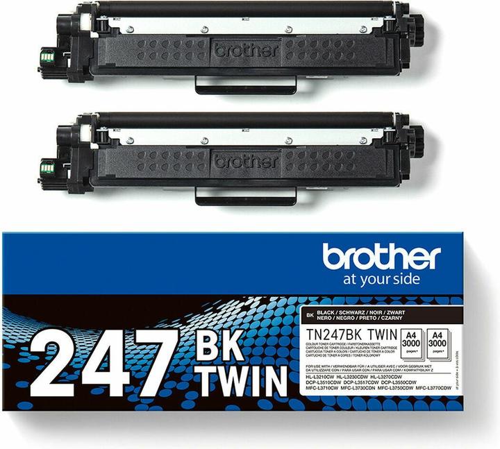 Actual product image Brother TN-247BKTWIN (FC)
