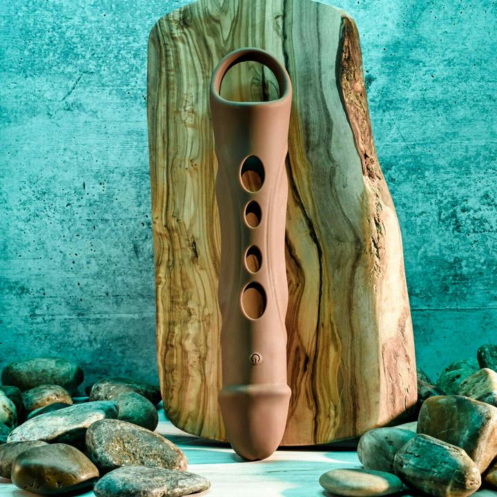 Produktbild Zero Tolerance Big Boy Extender Light Vibrator Brown 26,8 cm