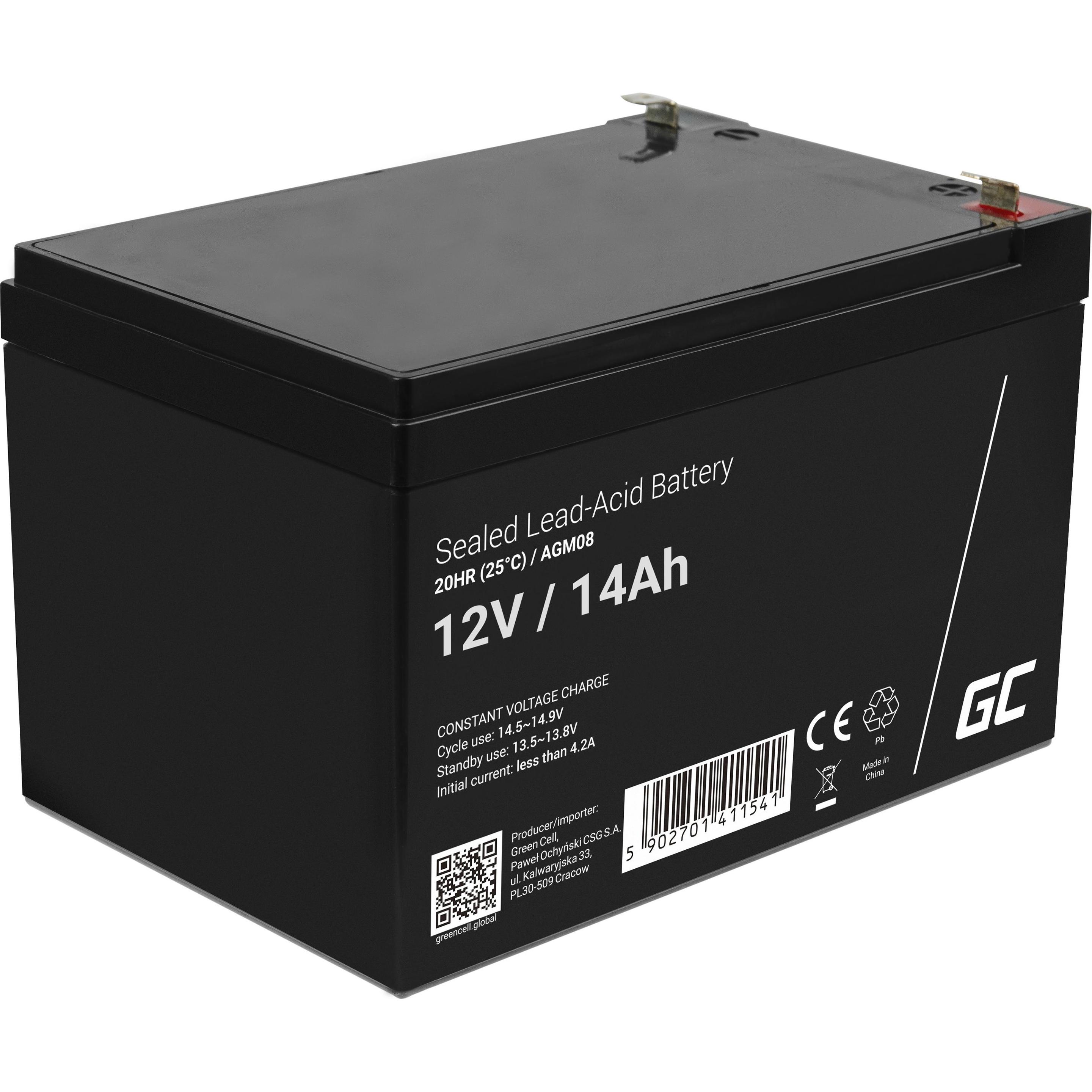 GreenCell, Versorgungsbatterie, Battery (12 V, 14 Ah)