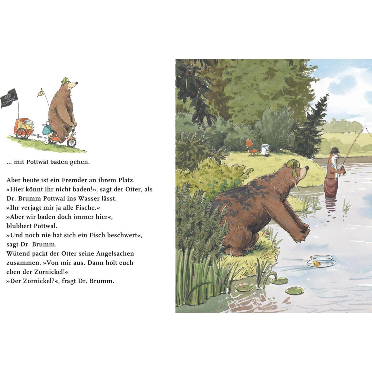 Thumbnail - Dr. Brumm geht baden, Kinderbücher von Daniel Napp