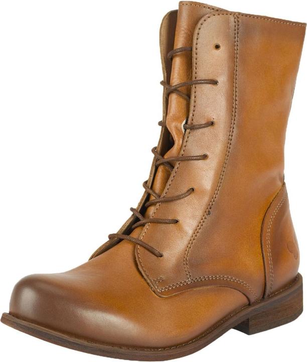 Actual product image Felmini Wide Fit W103 lace-up boot made of genuine leather, with inner zip and low heel. (37)