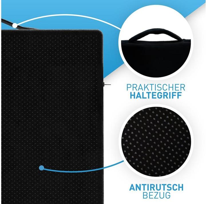 Produktbild Flipline Keilkissen mit Samtbezug – Antirutschbezug, Material (37 x 33 cm)