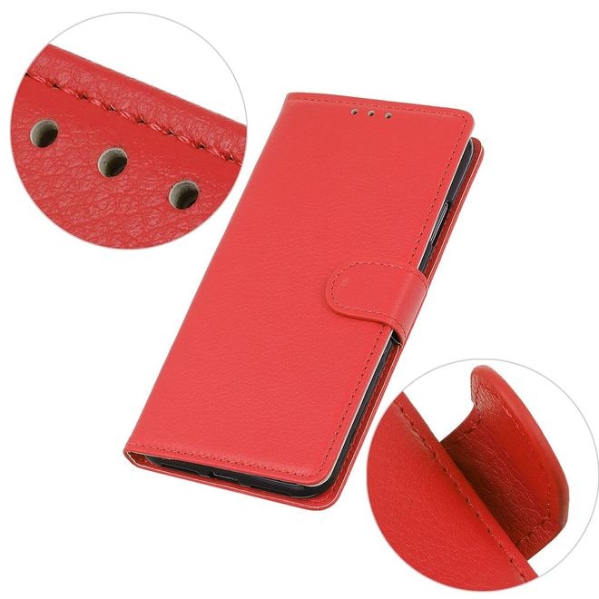 Produktbild MU Classic Litchi Leder Bookcover Series (Motorola Moto E20, Motorola Moto E40)