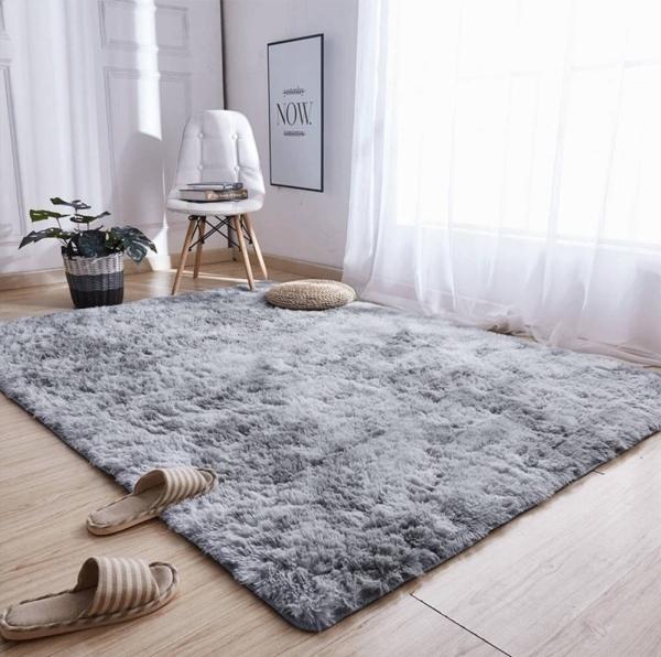Immagine prodotto Strado Tappeto Ombre Shaggy 120x160 OmbreSilver (grigio chiaro) universale (160 x 120 cm)