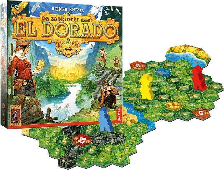 Productafbeelding 999Games Het bordspel "De zoektocht naar El Dorado". (Nederlands)