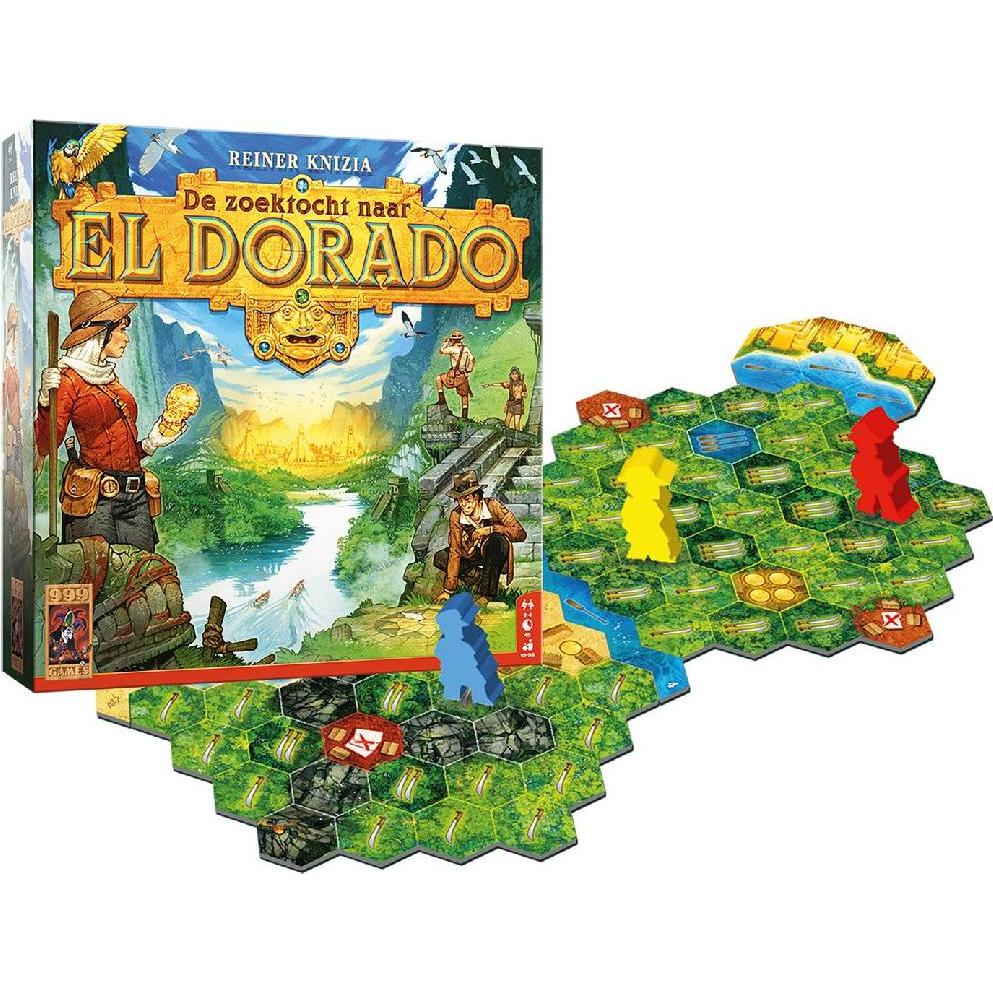 Thumbnail - 999Games Das Brettspiel „Die Suche nach El Dorado“.