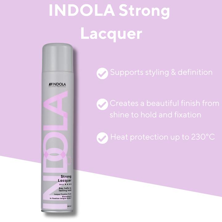 Image du produit Indola Care & Style Strong Lacquer (500 ml)