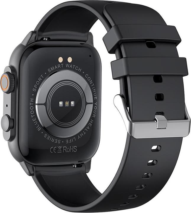 Actual product image xO smartwatch J9 Amoled black