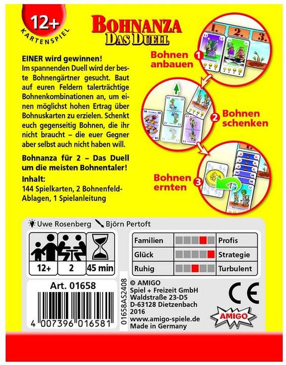 Produktbild Amigo Bohnanza - Das Duell (Deutsch)