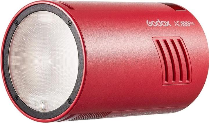 Actual product image Godox Witstro AD100Pro Red (Plug-on flash, Godox)