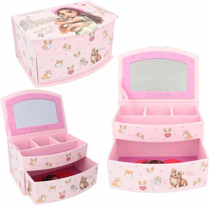 Actual product image Depesche TOPModel - Jewel-lery box - Corgi - (0412280)