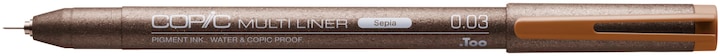 Produktbild Copic Multiliner sepia 0,03mm (Sepia)