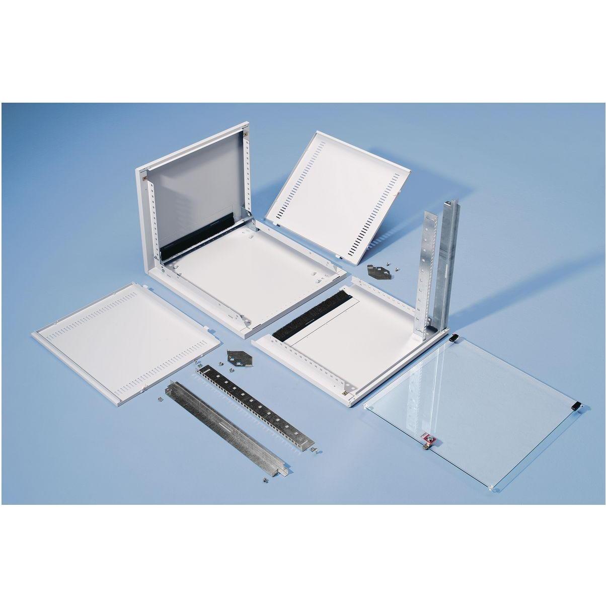 Thumbnail - Schäfer Shop SCHAFER NT Box Flat-Pack, Serverschrank Zubehör, Grau