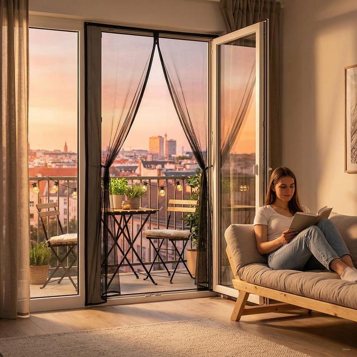 Immagine prodotto ProGarden Tenda zanzariera per la porta (75 x 220 cm)