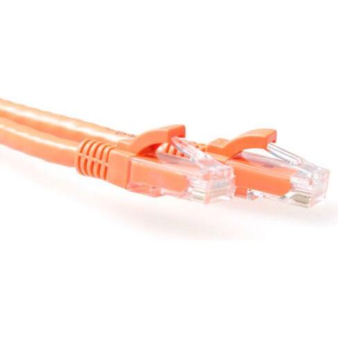 ACT Orange 1.5 meter U/UTP CAT6 patch cable snagless with RJ45 connectors. Cat6 u/utp snagless or 1.50m (U/UTP, CAT6, 1....