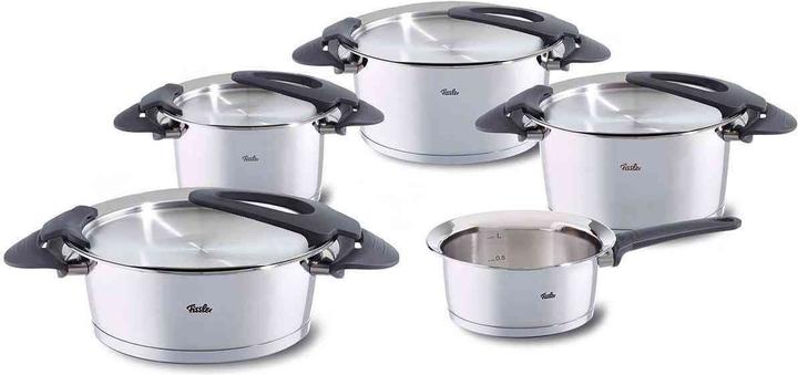 Produktbild Fissler 016-118-05-000/0 Topf-Set (e) (24 cm, Pfannenset + Topfset, Edelstahl)