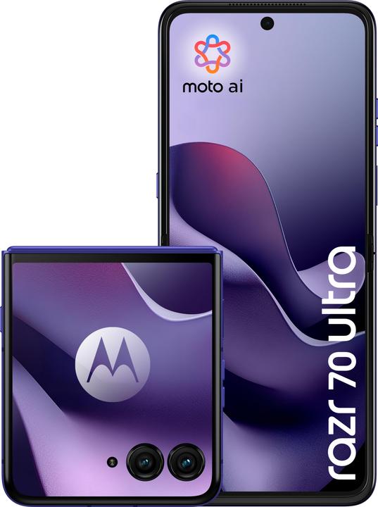 Produktbild Motorola Razr 70 Ultra 7inch 16GB 512GB (512 GB, PANTONE Orient Blue, 6.96", Dual SIM, 5G)