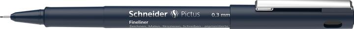 Immagine prodotto Schneider Fineliner Pictus, 0,3 mm, nero (Nero, 1 x)