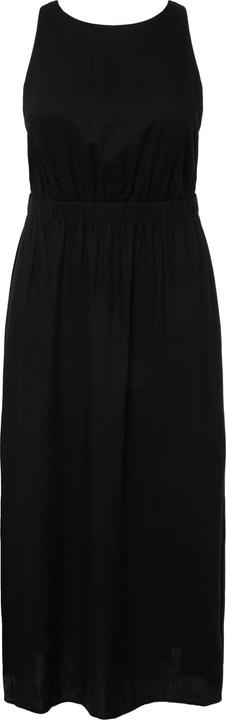 Actual product image Ulla Popken Flared Hem Linen Blend Sleeveless Dress (46, 48)