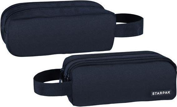 Immagine prodotto Starpak Astuccio per matite con 2 cerniere, blu navy